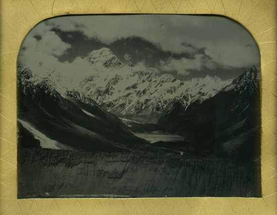 Tylor_Te Aoraki- Aotearoa (Mount Cook- New Zealand) 2015 Becquerel Daguerreotype-4x5 inch
