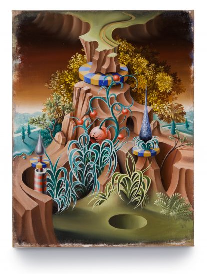 the-ecclesiastical-garden-and-the-sink-hole_oil-on-linen_61x46cm