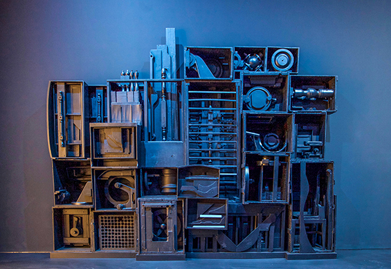#2 Louise Nevelson, Black and White