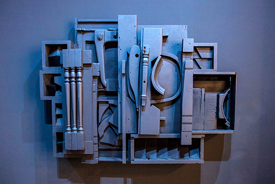 #3 Louise Nevelson, Black and White